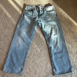 Outerknown Blue Relaxed Fit Jeans with Authentic Faded Look - sz 31 x 30
